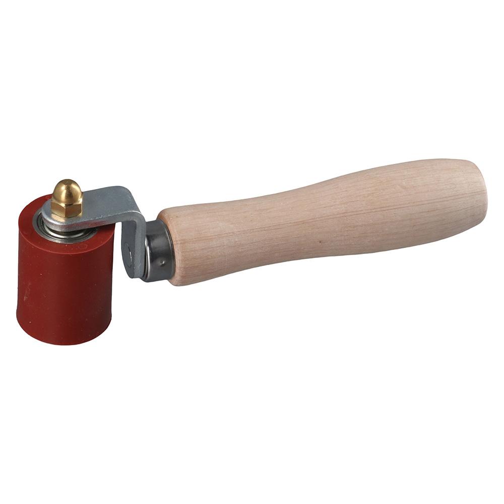 

silicone Pressure Rollers wood Wooden handle hook portable Silicone press wheel welder