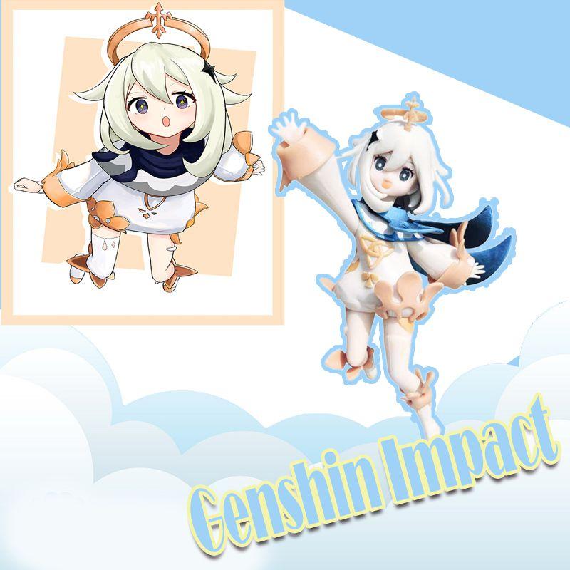 Genshin Impact Paimon Figurine Charming Anime Action Figure For Collectors And Decorators