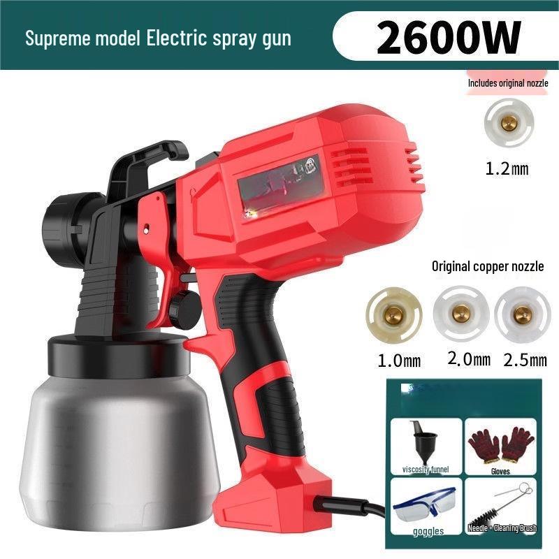 

TURBOSUN 2600W 36V Electric Paint Sprayer CN plug (adapter included)