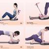 Multifunctional Abdominal Trainer with Resistance Bands - Sit-up Equipment Tummy Slimmer and Tightener