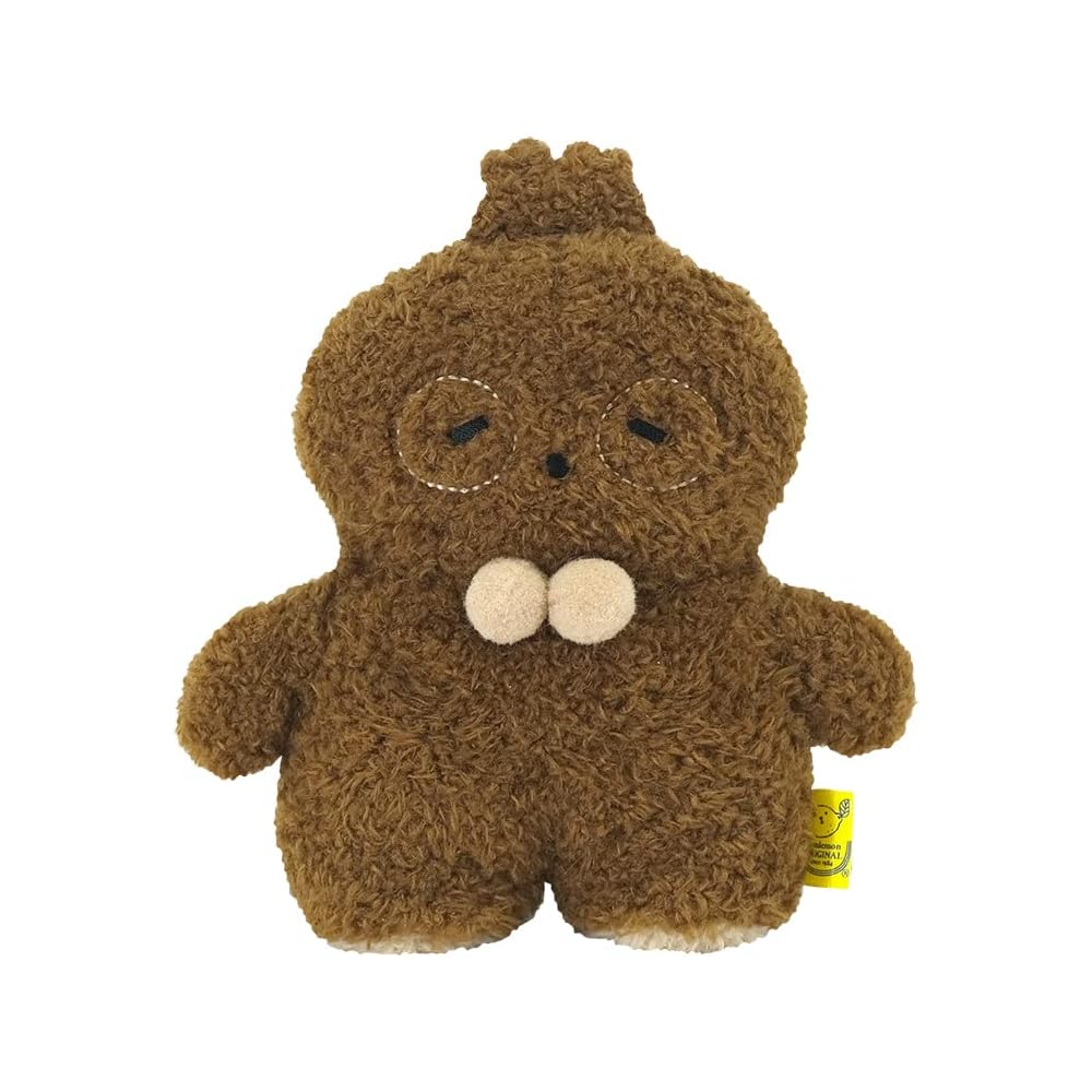 Sun Lemon Fuwafuwa Tatton Dog Plush Toy 13.8x6.3x15.5cm Animal Stuffed Animal P-8792
