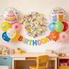 2M Long Plastic Birthday Streamers Recyclable Party Banners Party Accessories For Indoor Outdoors Party Decorations