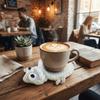 Cartoon Crochet Animal Coaster Funny Handmade Coaster Creative Animal Drink Coaster Office