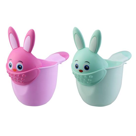 Baby Bath Cup Detachable Waterfall PP Rinse Shampoo Rinser Baby Rinse Cup for Kids