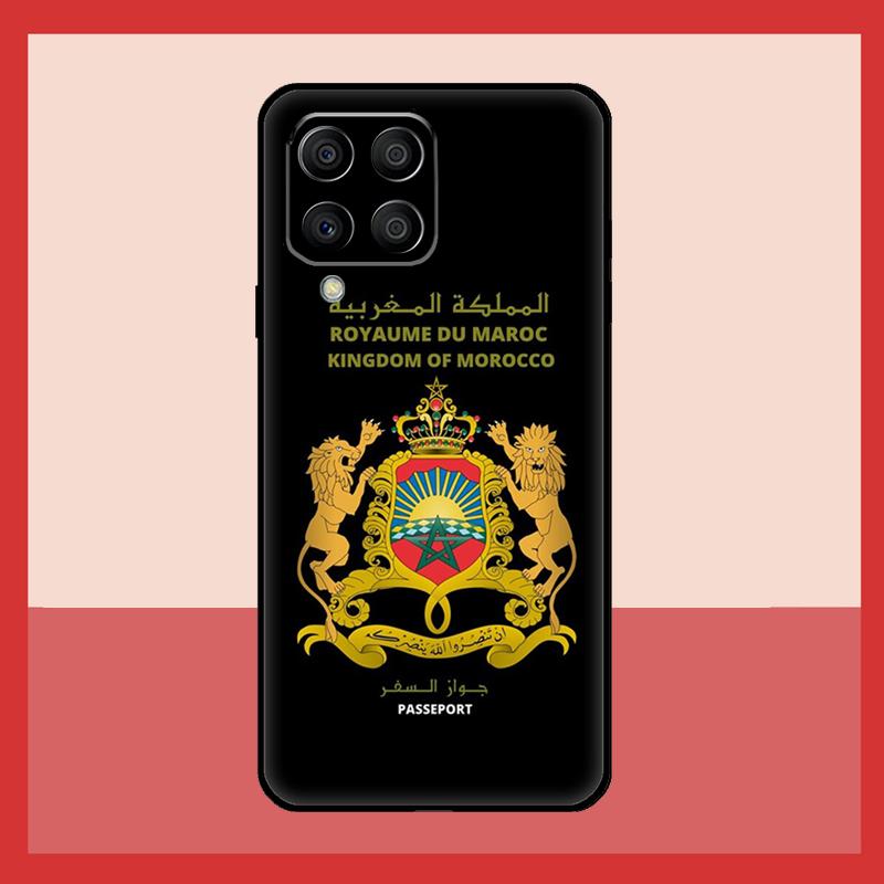 Morocco Flag Case For Samsung Galaxy M31 M21 M13 M33 M53 M15 M35 M55 M16 M36 M56 M12 M32 M52 M14 M34 M54