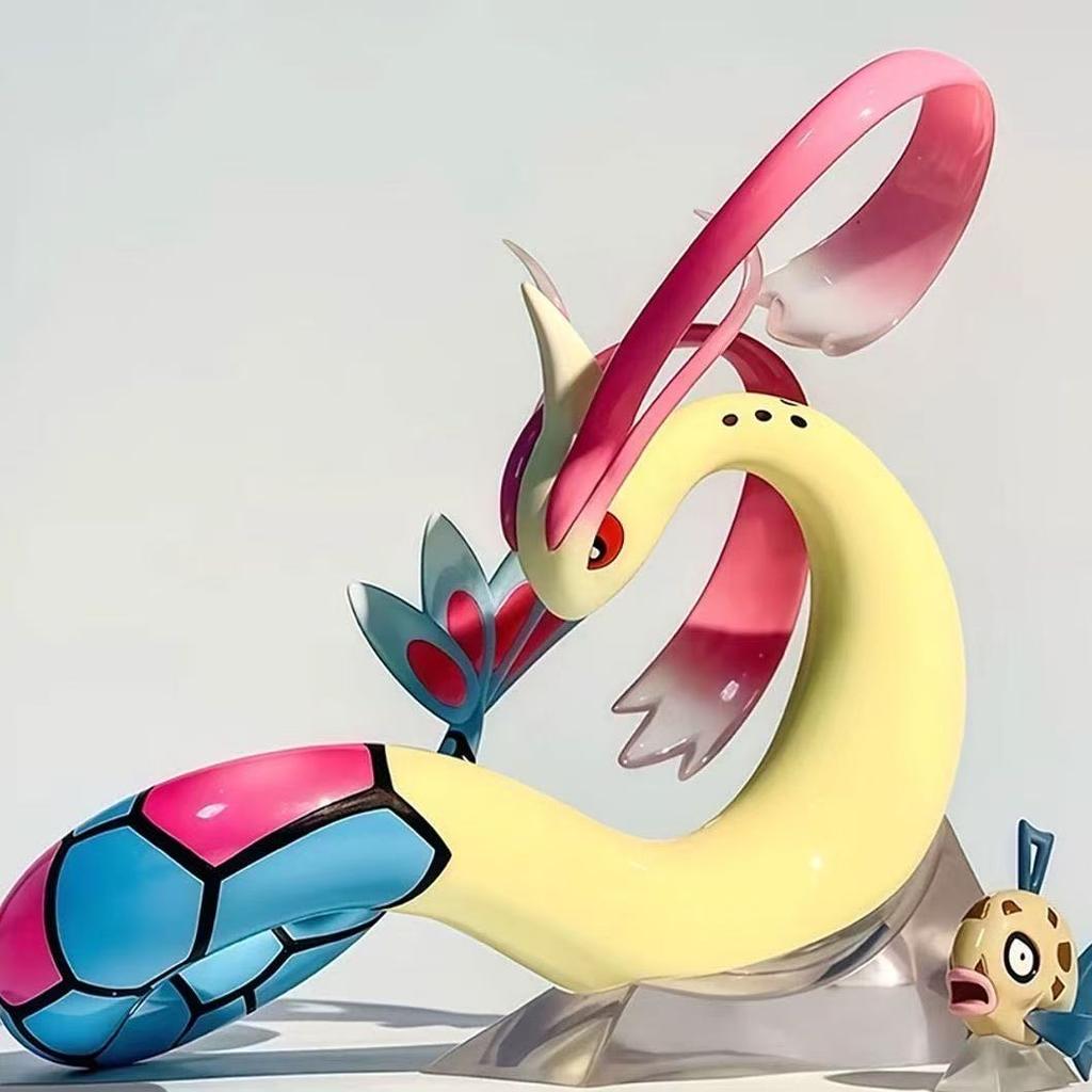 Pokemon Cartoon Anime Figure Milotic Evolutionary Group Cute Collection Statue Doll Model Christmas Decoratio Toy Gift
