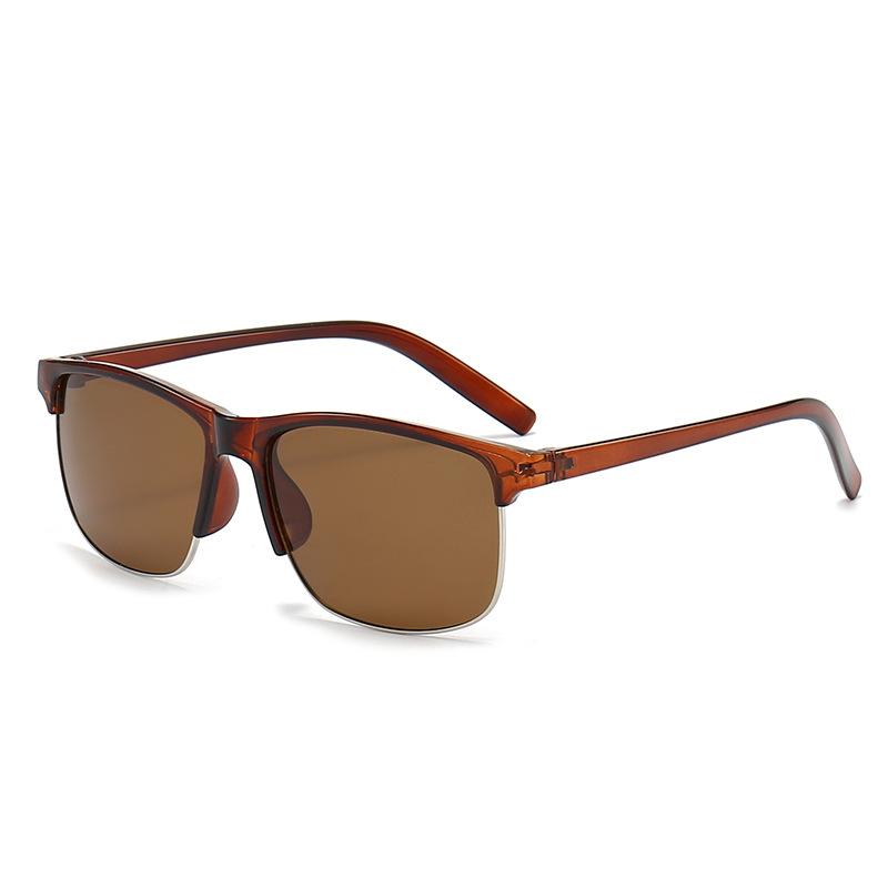 

Half Frame Polarized Sunglasses Men S Fashion Outdoor Cycling Sunglasses Driving Sunshade Glasses