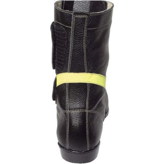 Safety shoes for high JIS Miyajima Tobi M cm [Nosacks] places, standard, Magic, Magic, Men's, Black, 25.5 (25.5 cm)