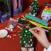 DIY Twist Stick Christmas Tree Kit - Stress Relief Plush Toy Gift Teens Adults