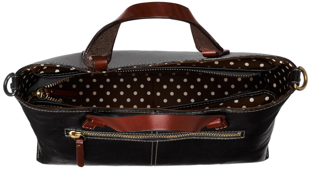 Laissez-Faire Women's [Search 510159] ShoulderHandbag, 2-Way, Bangla Leather Lining, Polka Dot Pattern, 01.BK