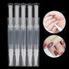 5Pcs 3Ml Nail Nutrition Oil Empty Pen Botttle With Brush Applicator Nail Tools