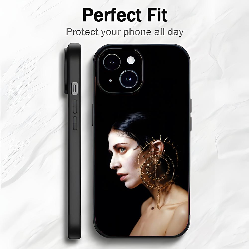 Beautiful Cool Singer C-Caroline Polachek Phone Case Phone Case Soft Packaging Lightweight For iPhone17 16 15 14 13ProMax