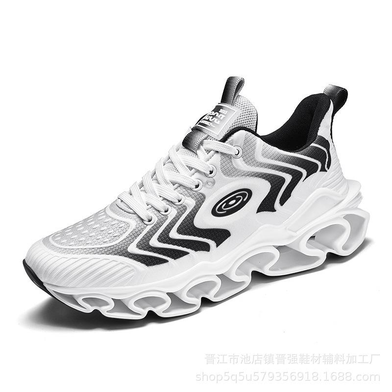 Trendige vielseitige Herren-Laufschuhe in Übergröße, leicht, rutschfest, verschleißfest, Sportschuhe, Outdoor-Mode, Blade-Tide-Schuhe