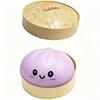 Pressure Dumpling Squishies Cute Colorful Bun Toy Slow Rising Stress Relief Fidget Toy For Kids Adults Anti-Anxiety Toys