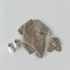 Baby Autumn and Winter Clothing 2026 New Style Children's Clothing Korean Style Plush Jumpsuit Infant Autumn and Winter Jumpsuit