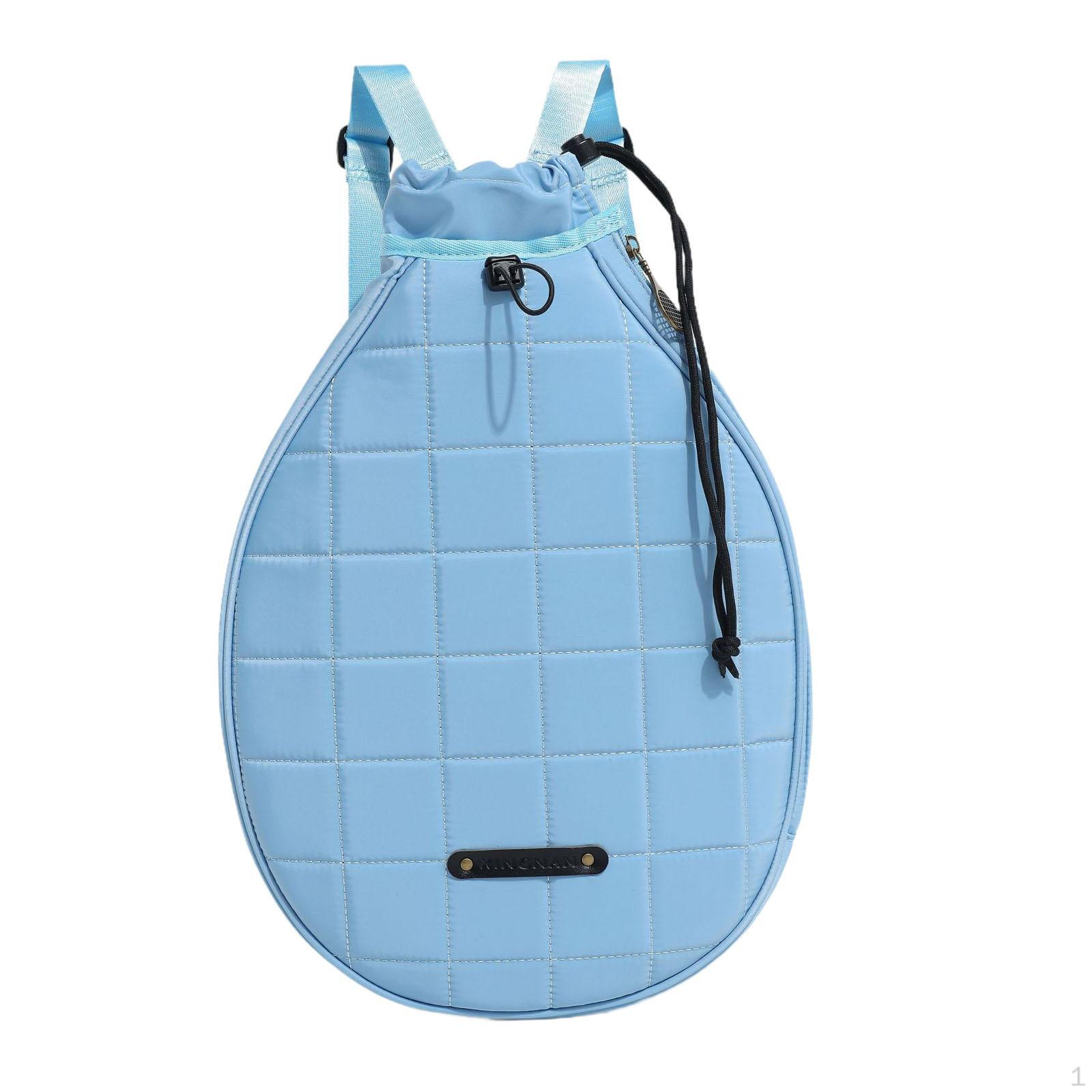 

Теннисный рюкзак, сумка для бадминтона, переносная сумка через плечо, легкая сумка для переноски ракеток через плечо синий