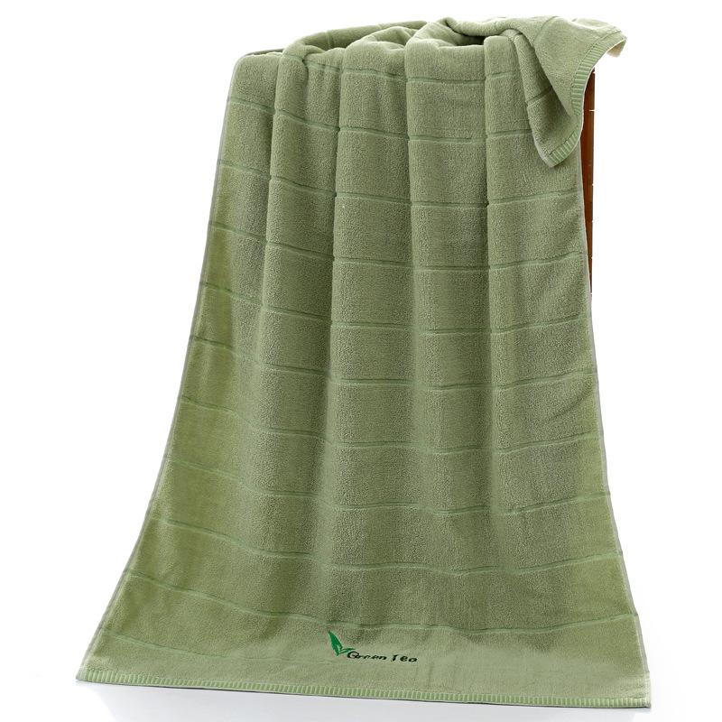Wholesale Lavender Cotton Embroidered Bath Towel 7*140 Soft and Not Easy To Fade Cotton Adult Gift Bath Towel