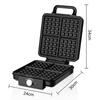 Home Breakfast Machine Waffle Maker Automatic Four Slices Double-sided Heating Electric Cake Pan Light Food Machine
