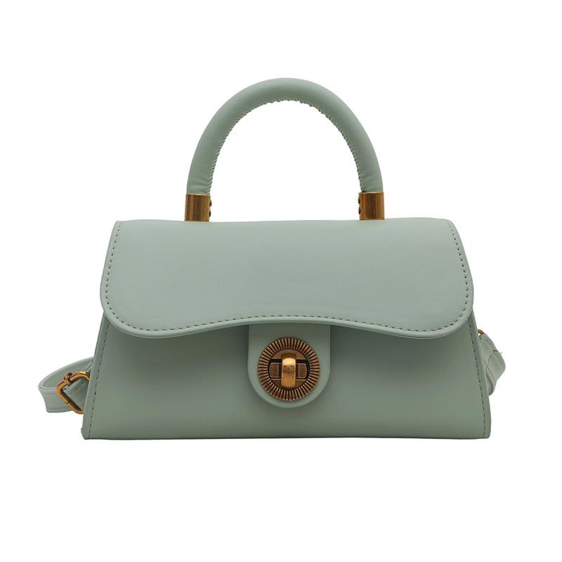 

Portable commuter bag women s summer new trendy retro small square bag simple and fashionable shoulder oblique span bag women s bag зелений
