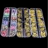 13 In 1 Nail Decoration Kit Contains 310 Grams Princess Cut Rhinestones And Practical Tools