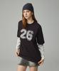 KITTY POTTERY 26 Layered T-Shirt Charcoal