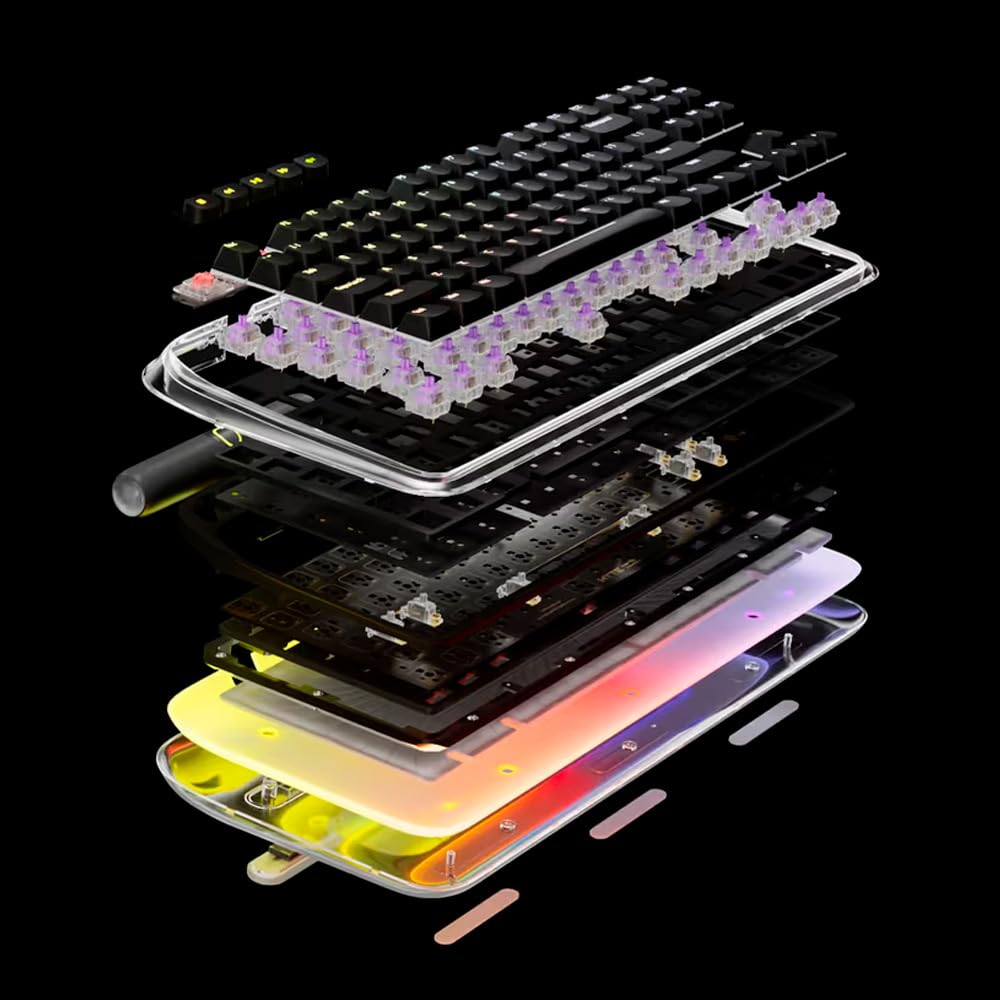 HYTE veröffentlicht Keeb eine leuchtende RGB mechanische TKL-Tastatur,