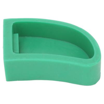 Dental Silicone Plaster Model Slotted Former Base Molds Impression Material Mould Green Left
