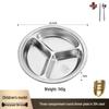 Kids Divided Stainless Steel Plate