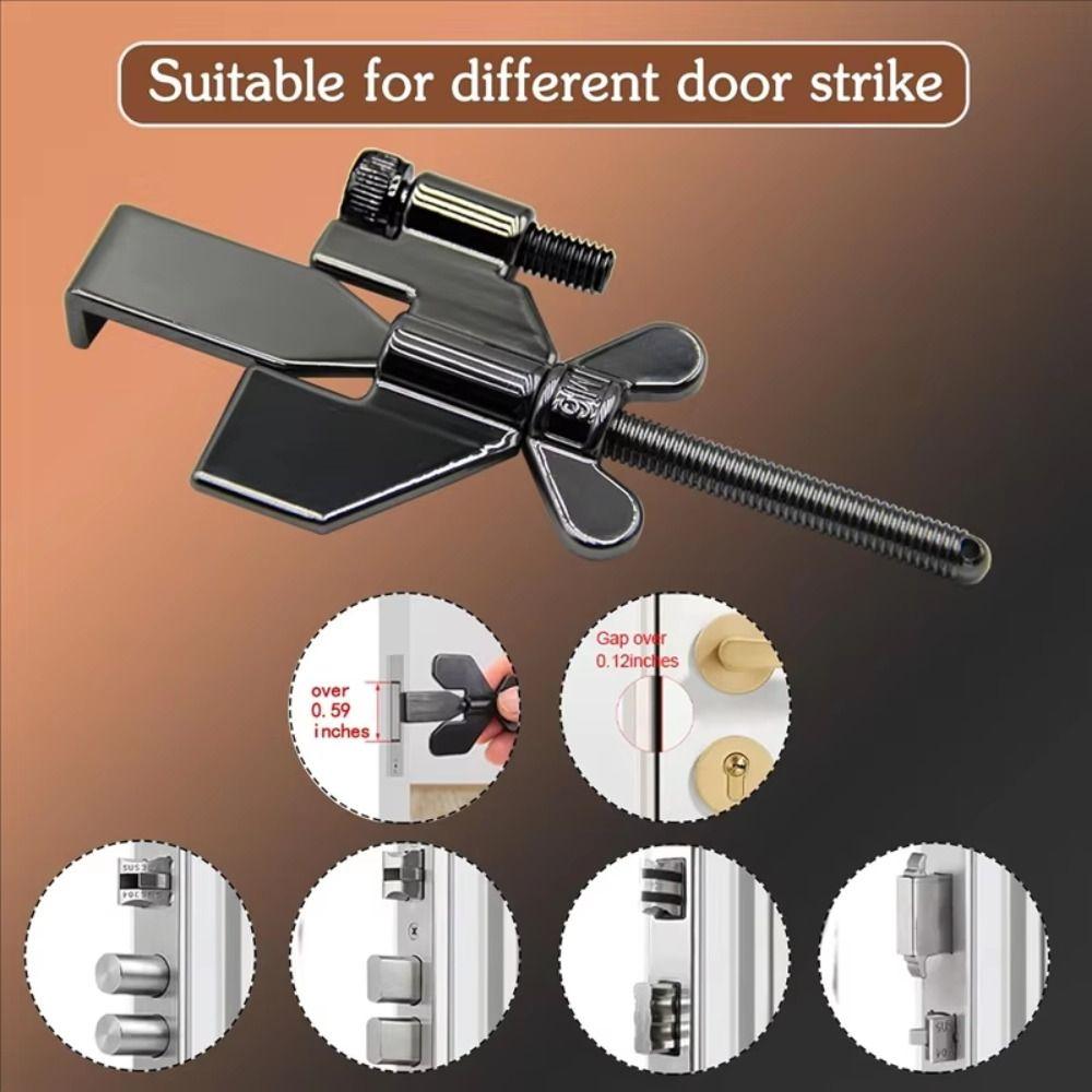 Portable Door Lock Childproof Security Door Locker Convenient Lock Buckle  Live Alone