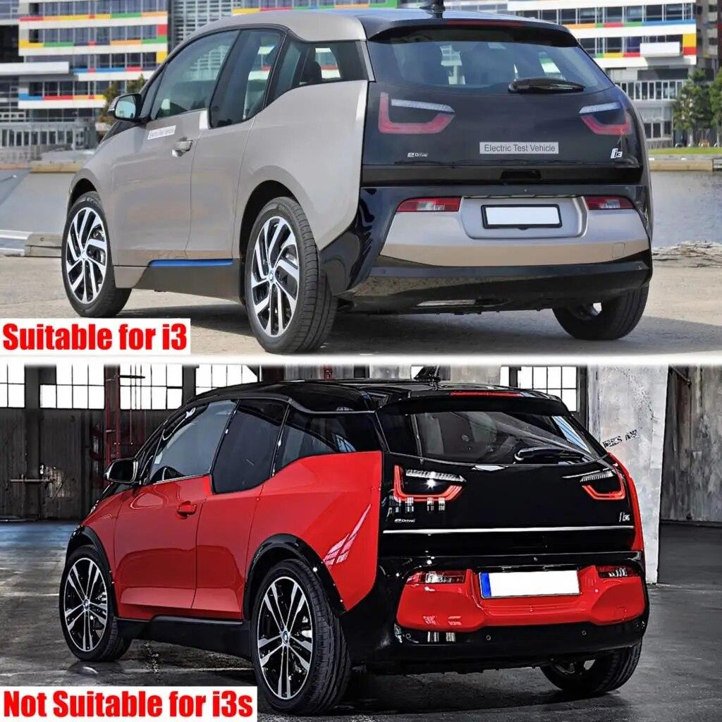 4-teiliges Set für BMW I3 2013- geformte Schmutzfänger, Spritzschutz, Kotflügel, elektrisch gestylt, geformte Autoverbreiterungen, Ersatzteil, Auto
