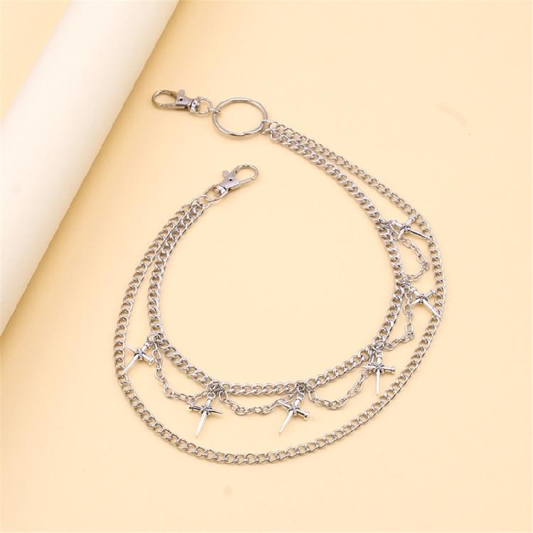 Hiphop Street Skirt Decoration Belt Luxury Women Metal Belt Hollows Out Belt for Enhancing Everyday and Event Outfits