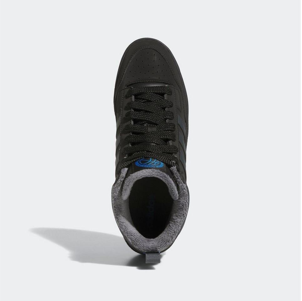 Кроссовки Adidas Rapid Court Mid Winterized core black/grey six/bright royal