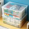 Transparent Desktop Book Organizer and Stand for Office or Student Use