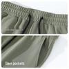 Hodo Men's Combed Cotton Mid-Length Shorts