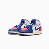 Air Jordan 1 Mid GS Rare Air Kids Sneakers White Deep-Royal-Blue University-Red DQ8423-102