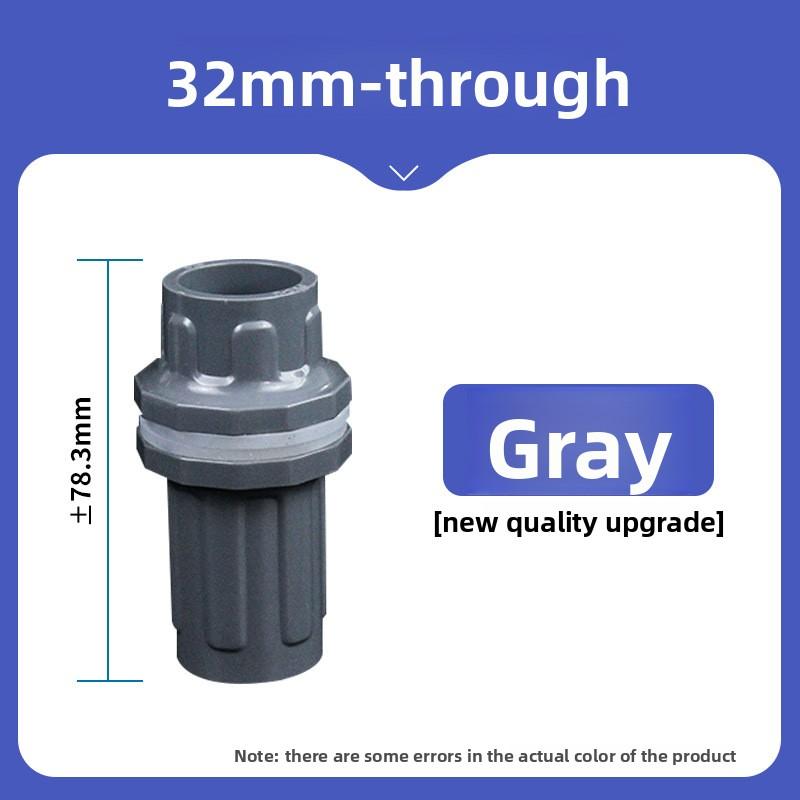 1/2" ~2.5" Außengewinde/Innengewinde auf Innendurchmesser 20~75mm PVC Wasserverbinder Aquarium Fischbecken Bewässerung Wasserrohr Fitting