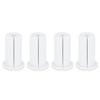 4PCS 1*2in Cable Routing Kit Rubber Ethernet Cable Grommet for Starlink Protecting Wires