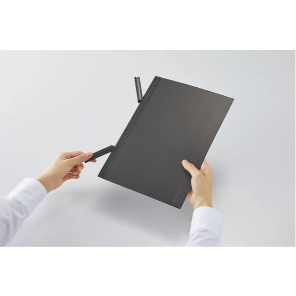 KOKUYO BIZRACK Clip BRCN202D of Notebook, A4, Brown/Black, No. (Set 6)