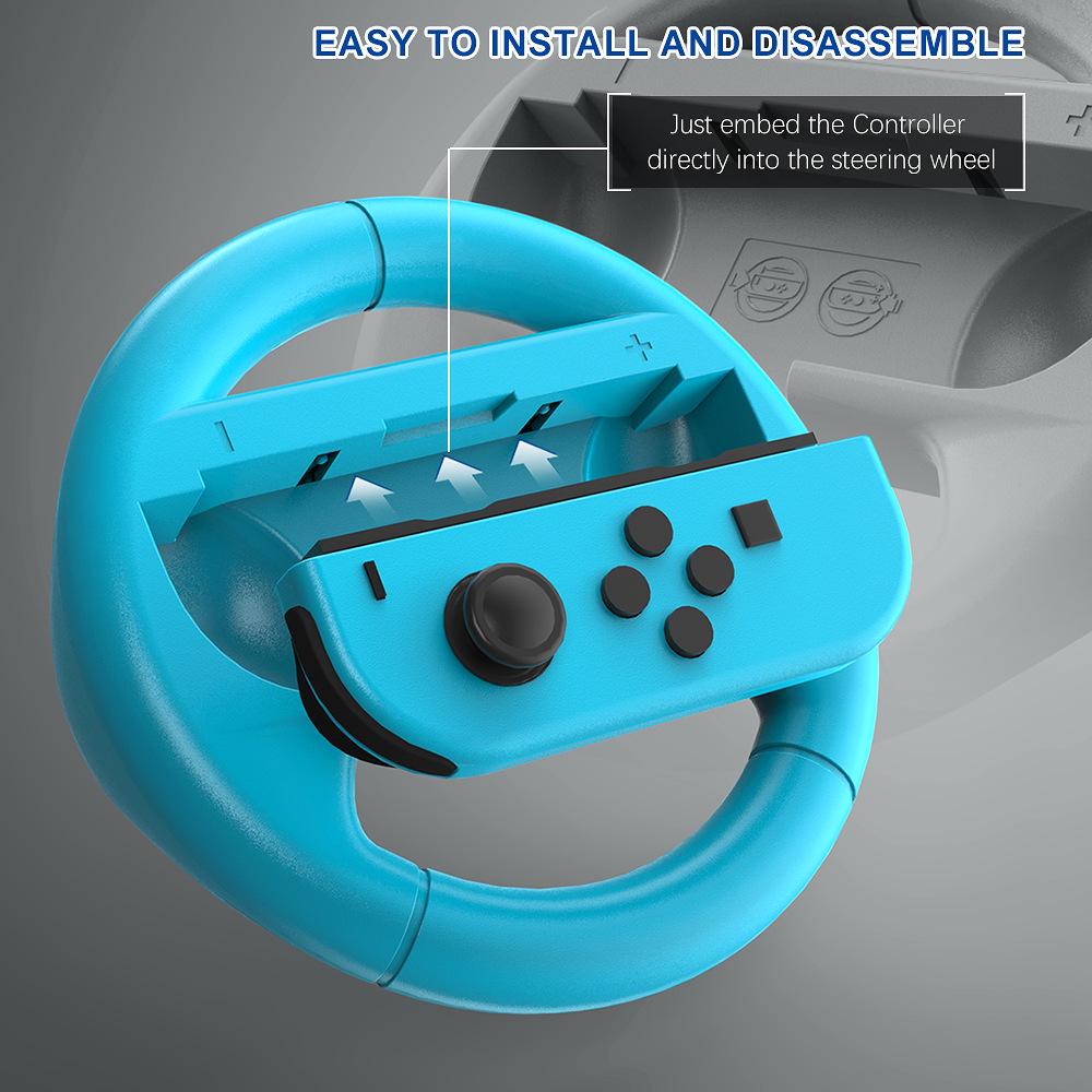 Nintendo Switch Mario Kart Joy-Con Steering Wheel Controller Grip