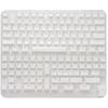 136 Key Crystal Transparent MDA Type Keycap Set PC+PBT White Pink Jelly Caps for MX Mechanical Keyboard