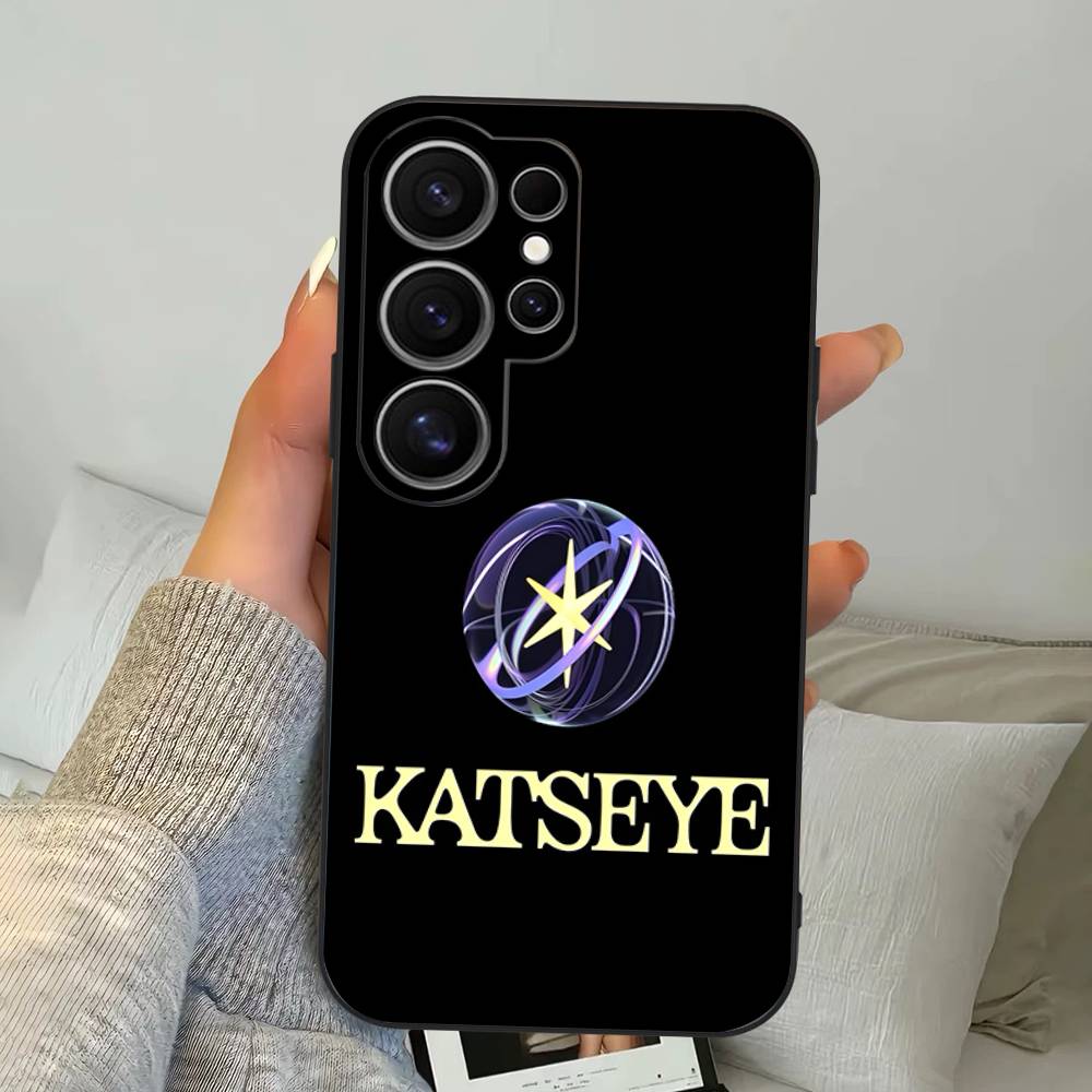 K-KATSEYE Music Phone Case For Samsung S 24 Fe 25 Ultra Plus 20 Lite 21 30 22 23 24 22 Ultra 5G Fundas