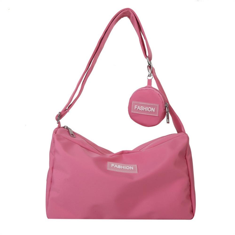 2025 New Autumn/Winter Fashion Korean Version Large Capacity Crossbody Bag Casual Versatile Fashion Lightweight Oxford Bag