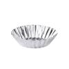 10PCS Lace Egg Tart Molds Aluminum Alloy Portuguese Tart Pan Cake Pie Mold Baking Tools
