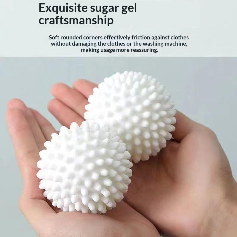 Eco-Friendly Magic Laundry Balls 3/5/12Pcs Anti- Reusable Cleaning Balls Safe for All Fabric Types Washing