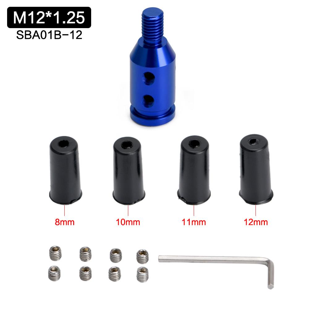 Universal växelspaksratt i aluminium för växelspaksadapter för icke gängade växlare för BMW Mini 4 färger