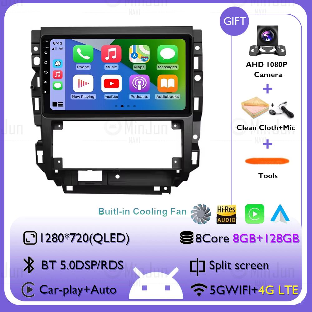 Car Radio Android 14 For Volkswagen VW Golf 4 IV LHD 2002-2008 Jetta MK4 Classics Qualcomm Multimedia Player Carplay GPS Auto
