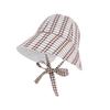 Plaid Bucket Hat With Sun Protection For Summer Outdoor Casual Women