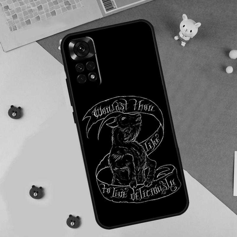 Witch Witchcraft Case For Xiaomi Redmi Note 14 13 12 9 10 11 Pro 10S 11S 12S Cover For Redmi 13C 10C 12C 14C