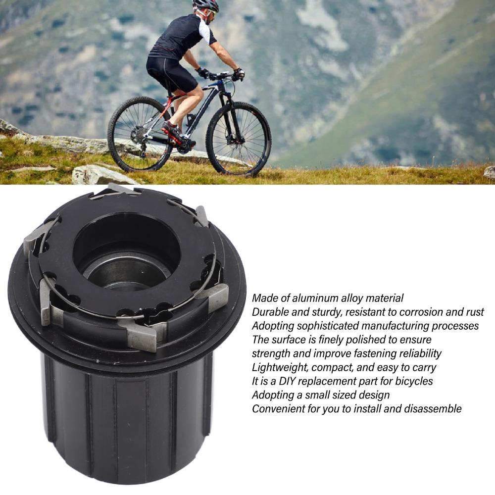 15mm Freehub Body Aluminum Alloy Bike Freehub Body Durable Cassette Freewheel Body Bike Drivetrain