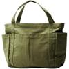 [S.P.Lab] khaki tote bag ladies men's canvas Durable multi bag Larger big tote bag mothers bag Shoulder bag handbag bag cute Popularity brand